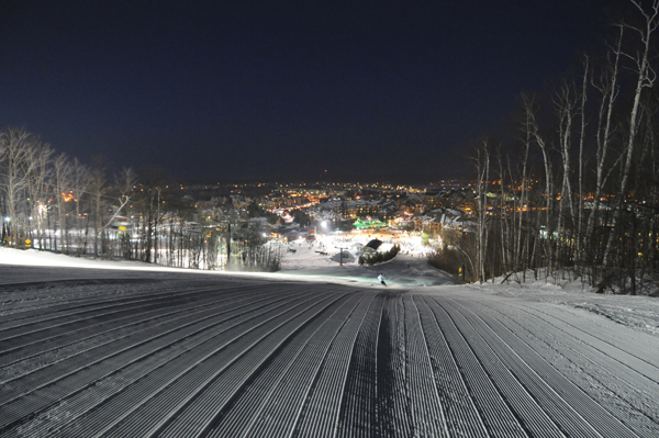 Night Skiing at Blue