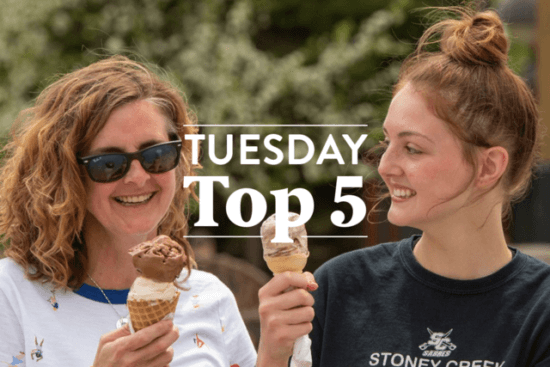 Tuesday Top 5 (July 10-16)
