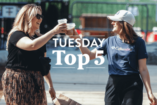 Tuesday Top 5 (August 7- 13)