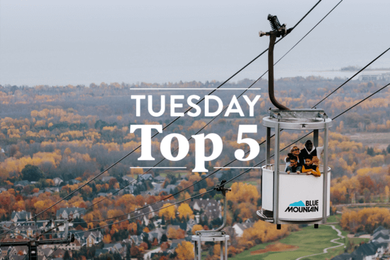 Tuesday Top 5 (October 2-8)